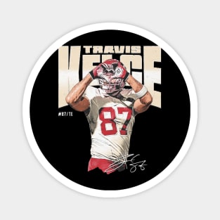 Travis Kelce Kansas City Heart Magnet